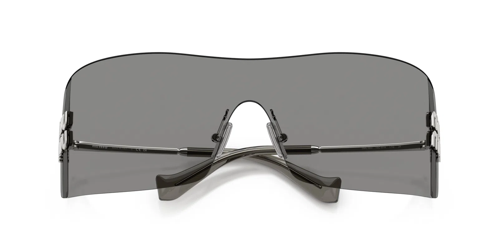 Miu B53S Sunglasses - Silver - view 6
